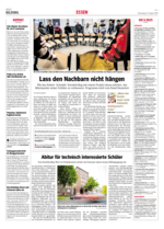 Lass den Nachbarn nicht hängen